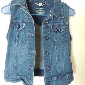 COPY - Levi's Vest, Medium, Blue-Jean